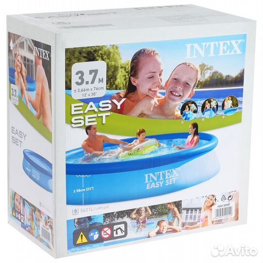 28130 intex Бассейн надувной 366х76 см(без насоса)