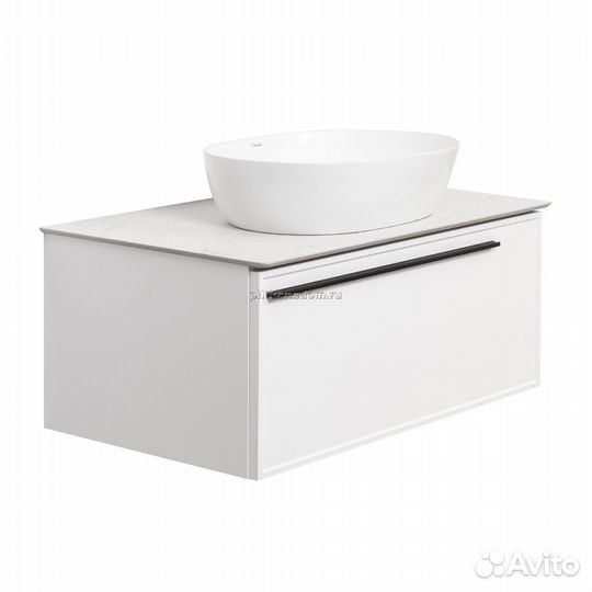 Тумба под раковину подвесная La Fenice Elba FNC-01-ELB-B-80, белая