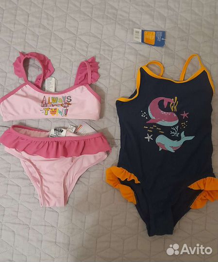 Купальник для девочки новый
