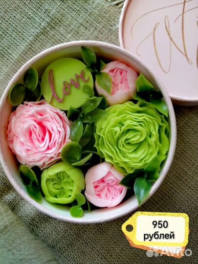 Мыло ручной работы, подарок учителю, маме, бабушке