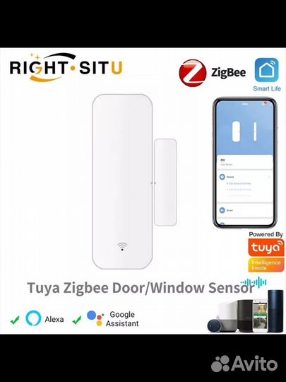 Умный датчик открытия двери с ZigBee