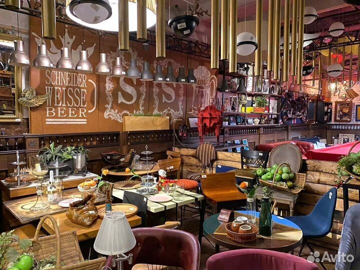 Свет и декор для кафе