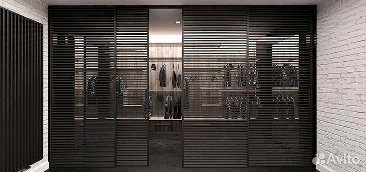 Межкомнатная перегородка из реек