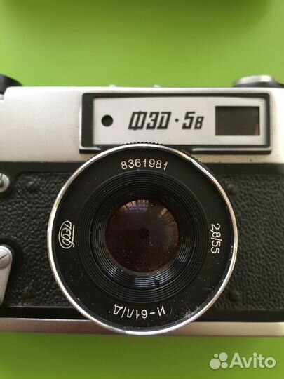 Плёночный фотоаппарат фэд-5в,фэд-3