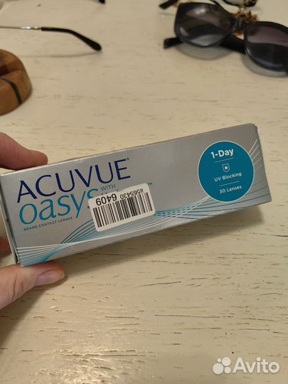 Линзы контактные acuvue oasys 1 day