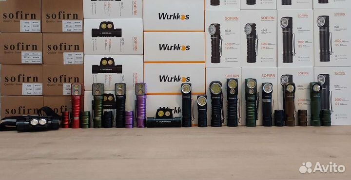 Фонарь налобный Sofirn SP40 HS20 HS40 HS41 HD15 20