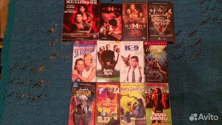 VHS. Видеокассеты. Приключения. Драмы. Комедии