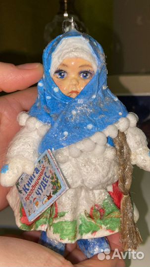 Ватные игрушки ручной работы