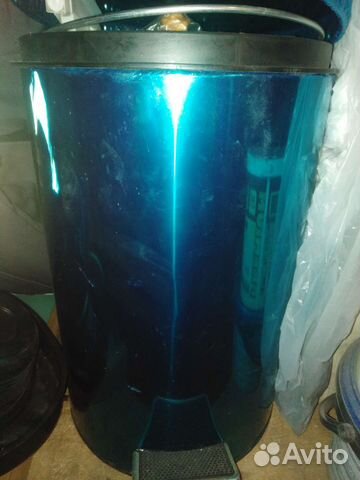 Ведро металическое с открыванием