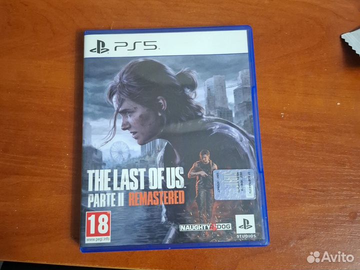 The last of us part 2 remastered ps5 диск бу