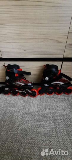 Роликовые коньки детские раздвижные