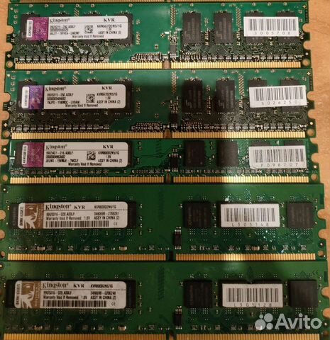 Оперативная память ddr2 1gb, 2gb купить в Москве | Электроника | Авито