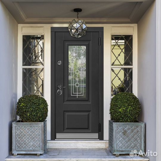 Дверь железная уличная с установкой