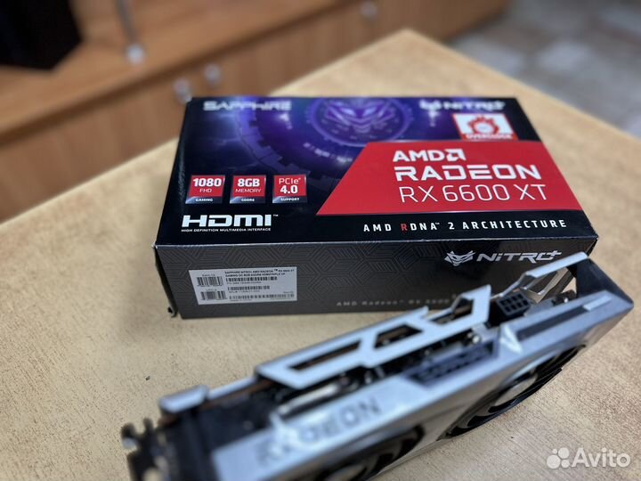 Видеокарта Radeon RX 6600XT 8Gb Sapphire Nitro+