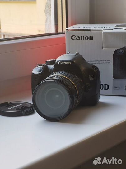 Фотоаппарат Сanon 550d + Tamron 17-50mm F2.8