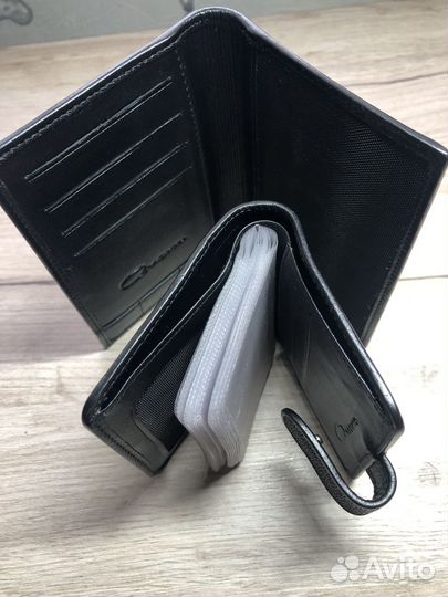 Обложка на паспорт и визитница из ската