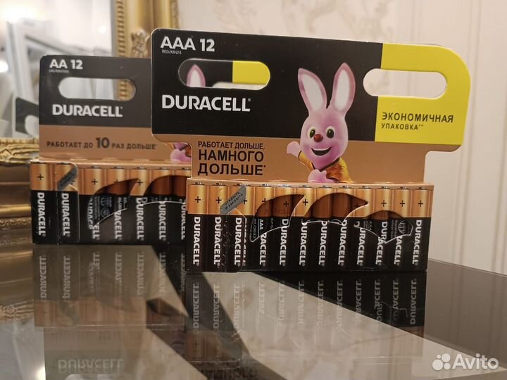Батарейки Duracell тип аа