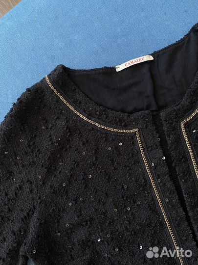 Жакет женский твидовый