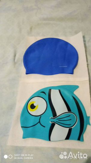Шапка для плавания детская