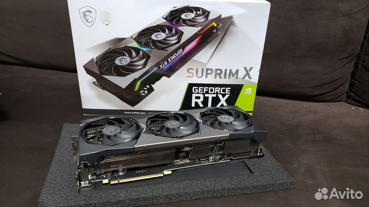 Видеокарта MSI Geforce RTX 3070Ti Suprim X