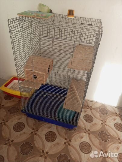 Клетка для шиншиллы бу