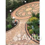 Бордюр тротуарный Braer 1000/80/200 «Коричневый»