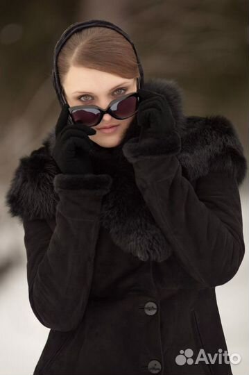 Зимняя дубленка