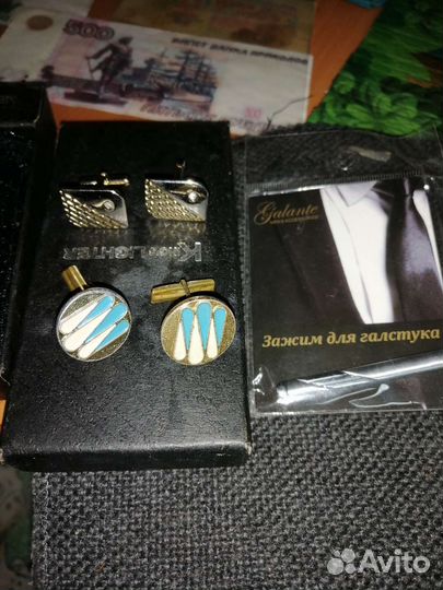 Запонки СССР винтаж