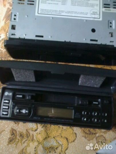 Стерео автомагнитола LG, колонки