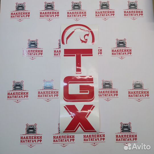 Наклейки MAN TGX