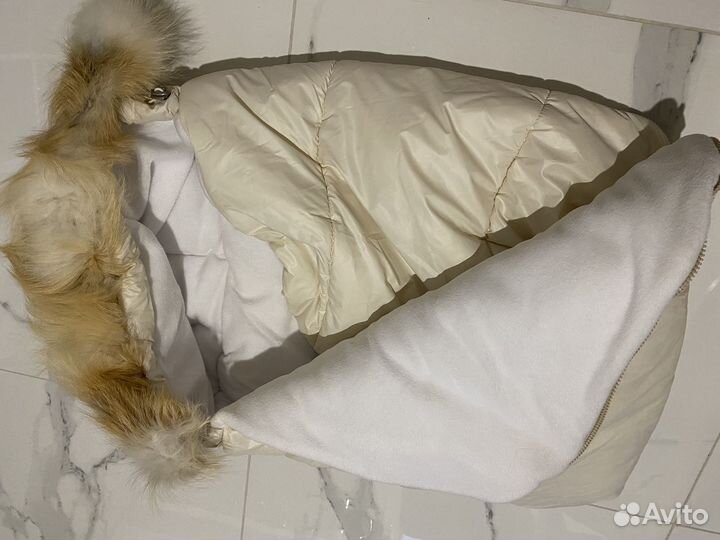 Зимний конверт в коляску