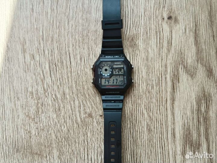 Часы casio illuminator