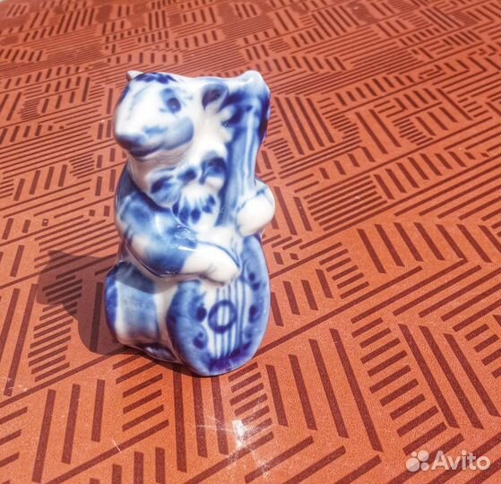 Гжель Шекма Мышь Крыса 7 см