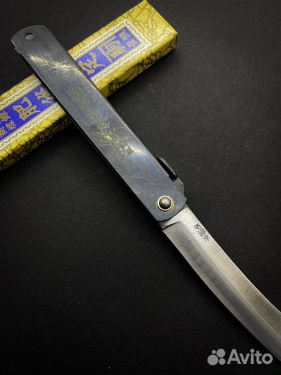 Higonokami Японский складной нож 100/210 мм (8BK)