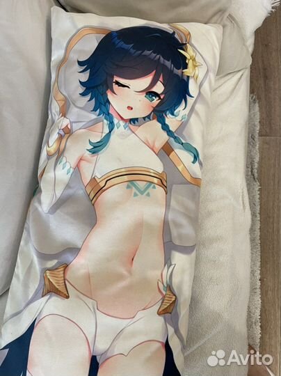 Подушка плюс наволочка на молнии Дакимакура