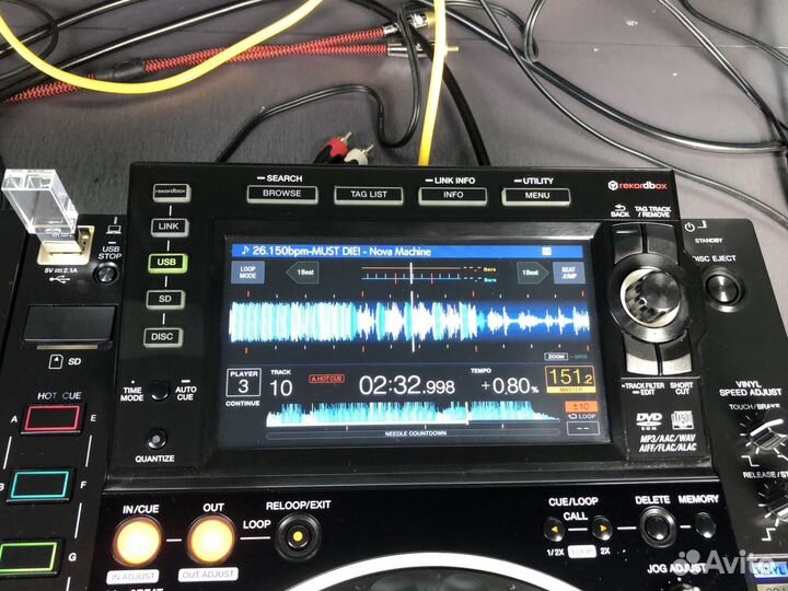 Пара Pioneer CDJ 2000 NXS 2 / Nexus 2
