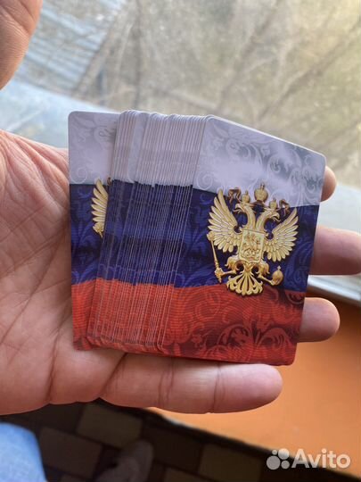 Тематическая колода карт Великая Россия (новые)