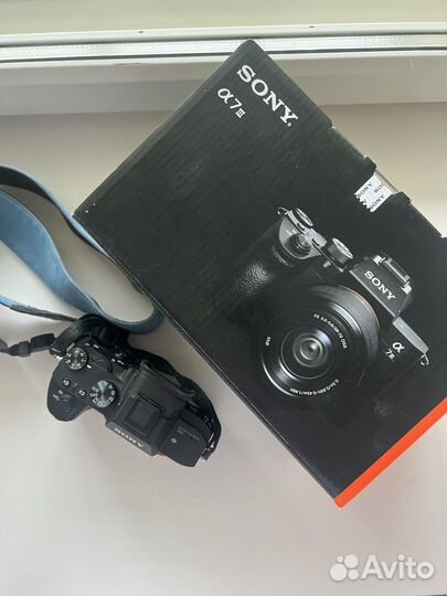 Беззеркальный фотоаппарат sony