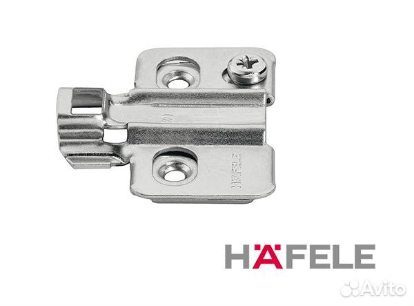 Петля мебельная Häfele (доводчик + монтаж. планка)