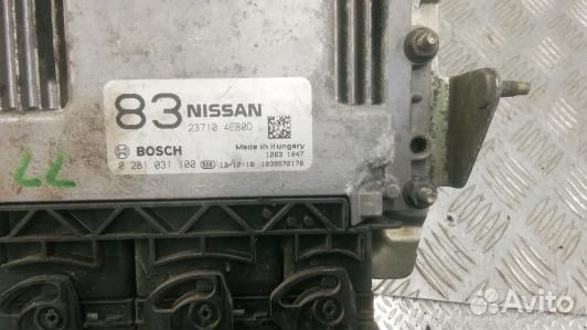 Блок управления двс nissan qashqai J11 (3GM62PC01)