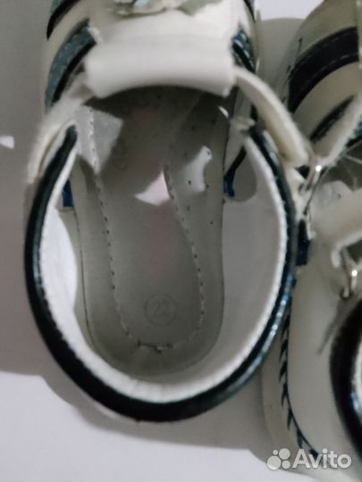 Сандалии для девочки 22 размер