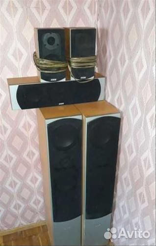 Акустическая система BBK + усилитель BBK 5.1+ саб