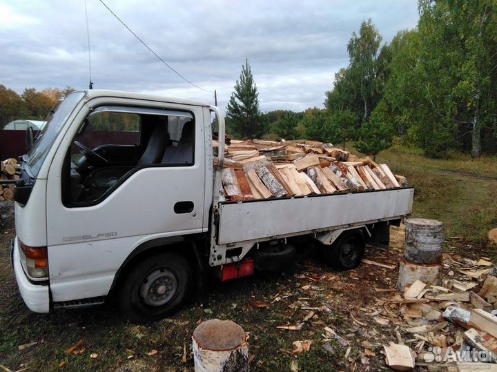 Дрова колотые навалом с доставкой