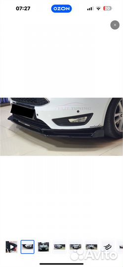 Бампер передний ford focus 2