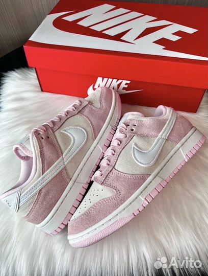 Кроссовки Nike dunk low pink