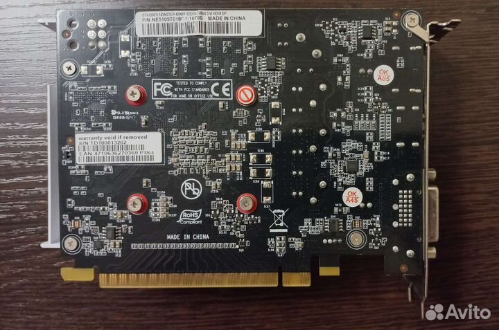 Видеокарта gtx 1050 ti 4gb