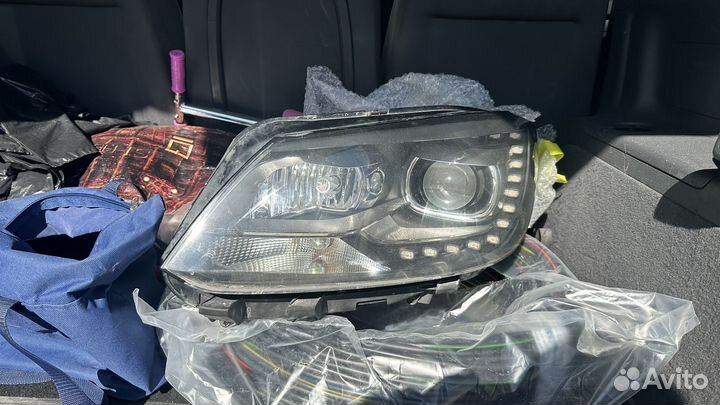 Фара левая туран touran