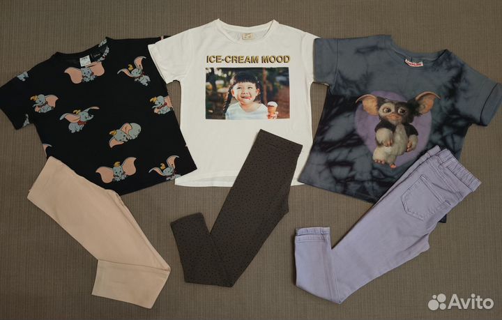 Летние вещи для девочки 6-7 лет