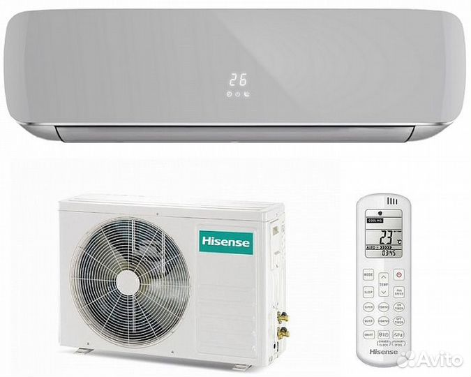 Кондиционер Hisense Silver Crystal DC Inverter