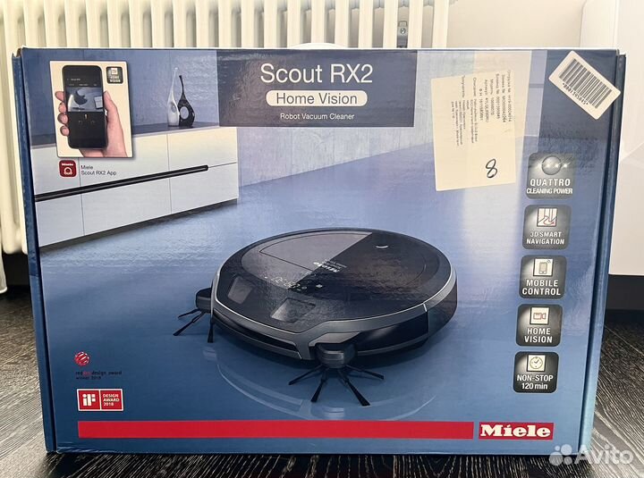 Робот пылесос Miele Scout RX2